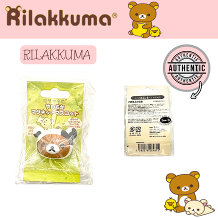 RARE Rilakkuma Mini Cow Head Squishy 2009 collectible, authentic licensed squishy sealed in original packaging, kawaii cow design for collectors