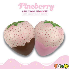 Puni Maru RARE Pineberry Jumbo Strawberry Squishy