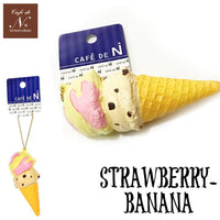 Cafe De N double scoop Ice Cream squishy