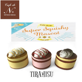 Cafe De N Tiramisu Squishy has a super squishy volume of 646, guaranteeing a soft and slow rising texture. Its realistic appearance adds to its cuteness without compromising function.
