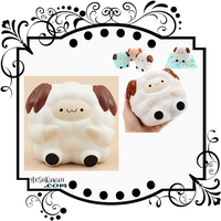 PatPatZoo Baby Sheep Sheep Rainbow squishy