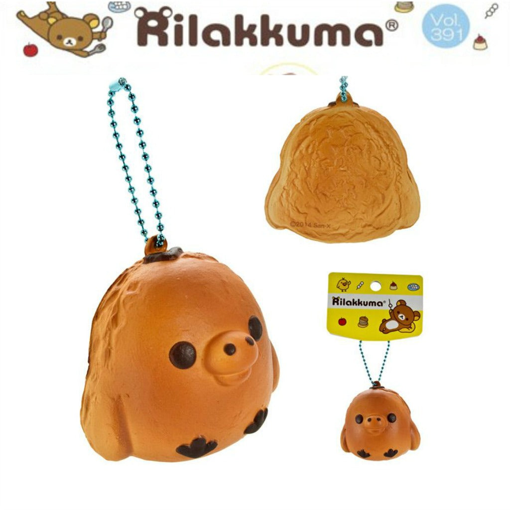 Rilakkuma bread bun squishy mascot Kiratori
