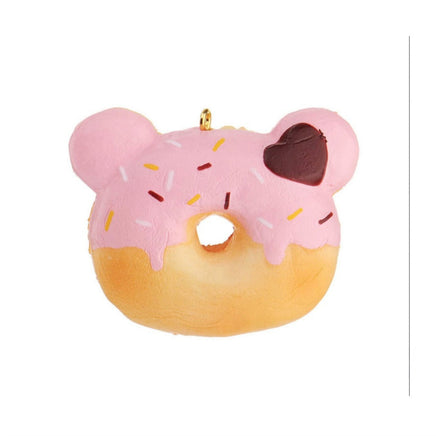 Yummiibear Delight Mini Donut Squishy – Licensed, Original Packaging with Cell Phone Plug