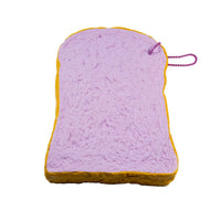  I-Bloom British Royal Soft Squishy in five vibrant styles—Mango, Melon, Grape, Strawberry, and Plain—each shaped like a fluffy loaf of bread with realistic texture and soft, slow-rising material. Packaged in original licensed wrapping.