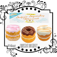 Cafe De N Croissant doughnut Squishy