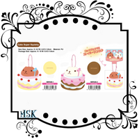 Kapibarasan Ice Cream sandwich/Cake squishy