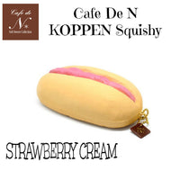 Cafe DE N Srawberry Cream Koppen Squishy