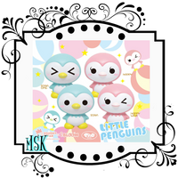 I-Bloom Little Penguins squishy