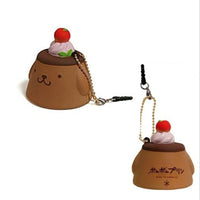 POM POM Purin Purin Chocolate Flan Pudding squishy mascot