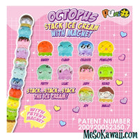 Puni Maru Octopus Magnet Stack Ice Cream Squishy