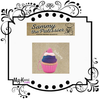 Sammy the Patissier Colorful Cupcake squishy