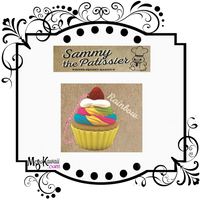 Sammy the Patissier Colorful Cupcake squishy
