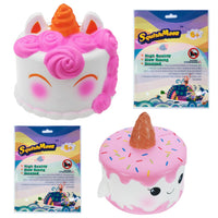 Unicorn Cake Squishy-2pc